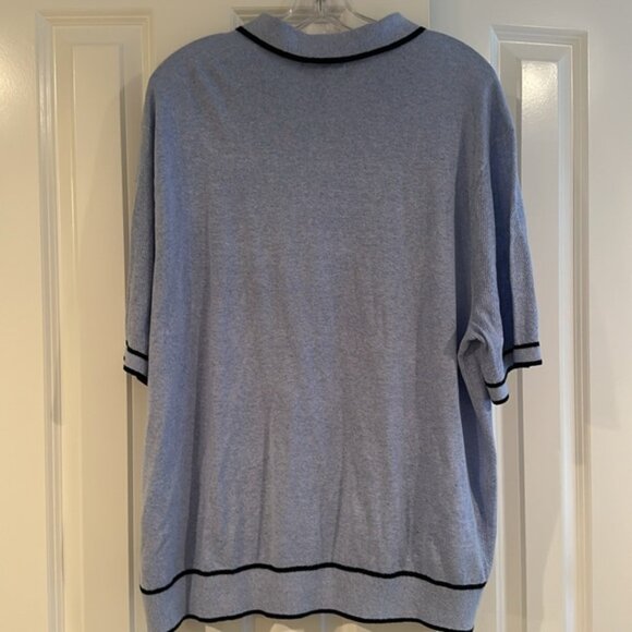 Banana republic Silk and linen short sleeve polo - Picture 4 of 4